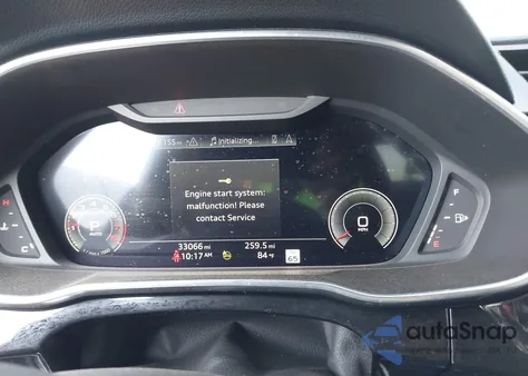 2022 Audi Q3 Premium Plus 45 Tfsi S Line Quattro Tiptronic z USA, uszkodzony, nr VIN WA1EECF39N1066181